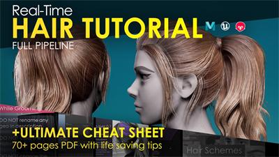Real-Time Hair Tutorial 实时头发教程-怪豆资源