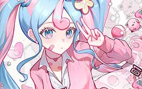 汤汤suger二次元甜系少女人物专题特训班第3期2024年（高清画质带笔刷）-怪豆资源