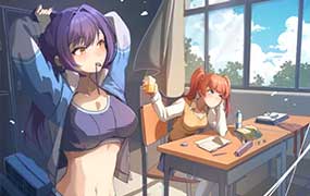 鸣泣哔哔日系光影插画2025年（高清画质无素材）-怪豆资源