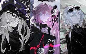 睡觉色彩细化氛围感插画团练2025年（高清画质带课件笔刷）-怪豆资源