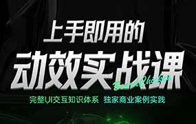 鸡爷上手即用的动效实战课（高清画质带大部分资料）-怪豆资源