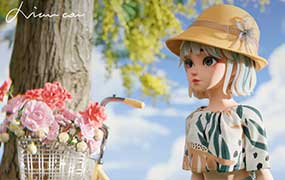 泊宁Blender 3D角色实战全流程（高清画质带素材）-怪豆资源