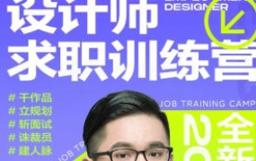 卢帅设计师求职训练营巅峰计划4.0（画质高清带素材）-怪豆资源