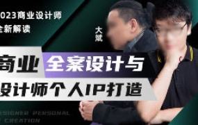 王云飞&大斌商业全案设计与个人IP打造2023【画质高清有素材】-怪豆资源