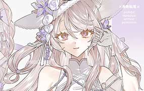 wither46日系风人像色彩团练2025年（高清画质带课件笔刷）-怪豆资源