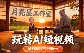 孔明大师兄新手小白如何通过即梦可灵玩转AI短视频2025年（画质清晰无素材）-怪豆资源