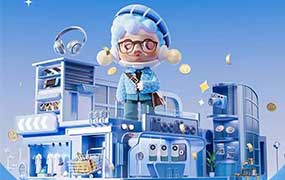 NiaoNiao第30期C4D OC渲染2025年（高清画质带部分素材）-怪豆资源