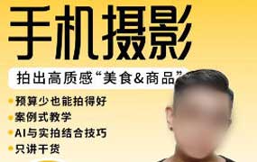 金大力能变现的手机静物摄影系统课2025年（画质清晰无素材）-怪豆资源