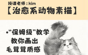 kim治愈系宠物素描2025年（画质清晰带资料）-怪豆资源