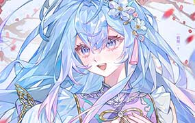 白馒松月第2期精致半厚涂头像团练2025年（高清画质带课件笔刷）-怪豆资源