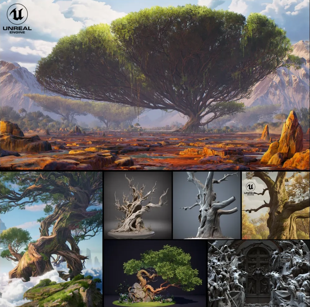 耿吟啸《UE5中的写实植被制作与渲染》-怪豆资源