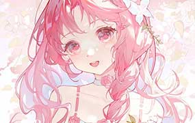雾岛汀清透色彩少女人像团练2026年（高清画质带课件笔刷）-怪豆资源