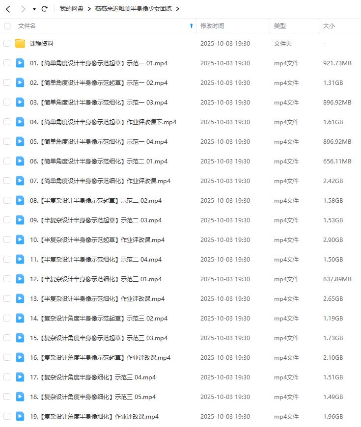 图片[2]-薇薇来迟唯美半身像少女团练2025年（高清画质带课件笔刷）-怪豆资源