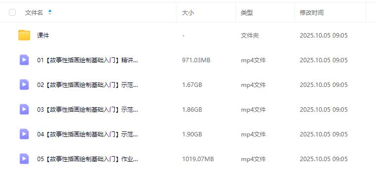 图片[1]-错三岔咎故事性插画基础入门2025年（高清画质带课件）-怪豆资源