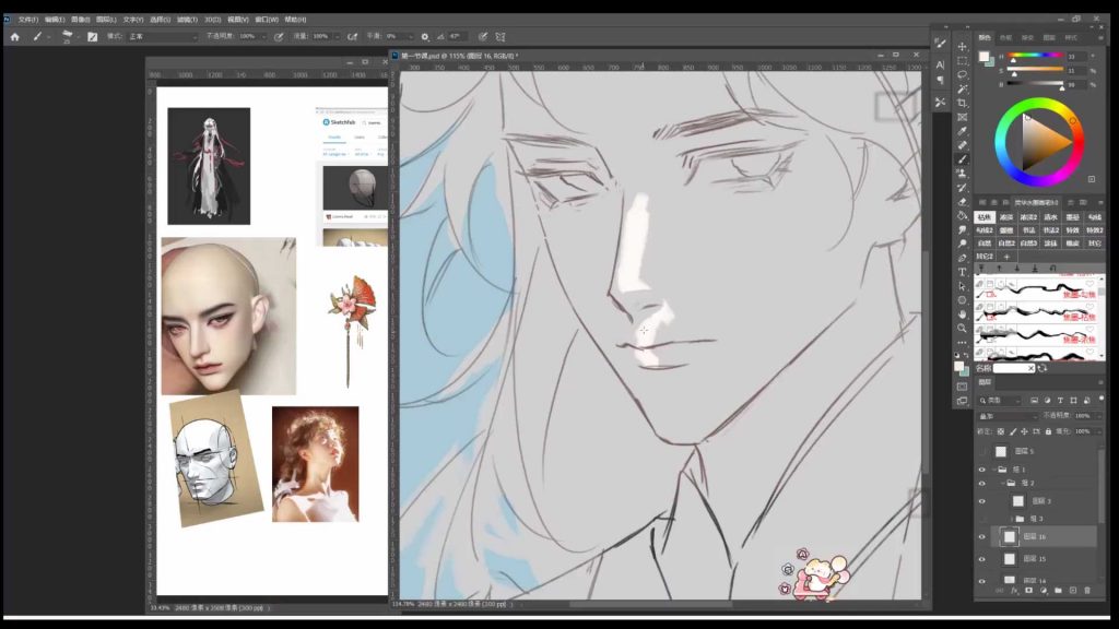 图片[2]-十里春风晓美型古风人像团练2025年（高清画质带课件）-怪豆资源