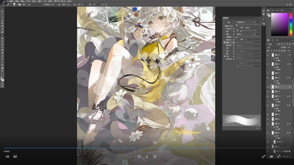 图片[4]-薇薇来迟唯美半身像少女团练2025年（高清画质带课件笔刷）-怪豆资源