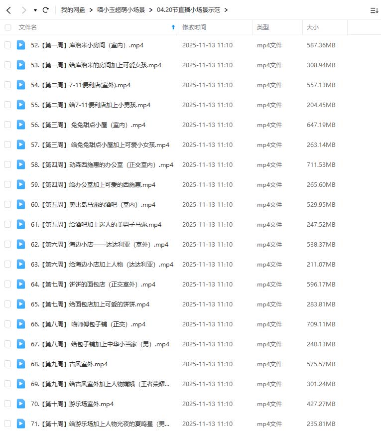 图片[1]-喵小玉超萌小场景2024年（高清画质带课件笔刷）-怪豆资源