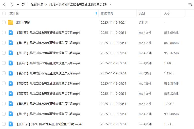 图片[2]-几维不是猕猴桃Q版&萌系正比&摸鱼页第2期2025年（高清画质带课件笔刷）-怪豆资源