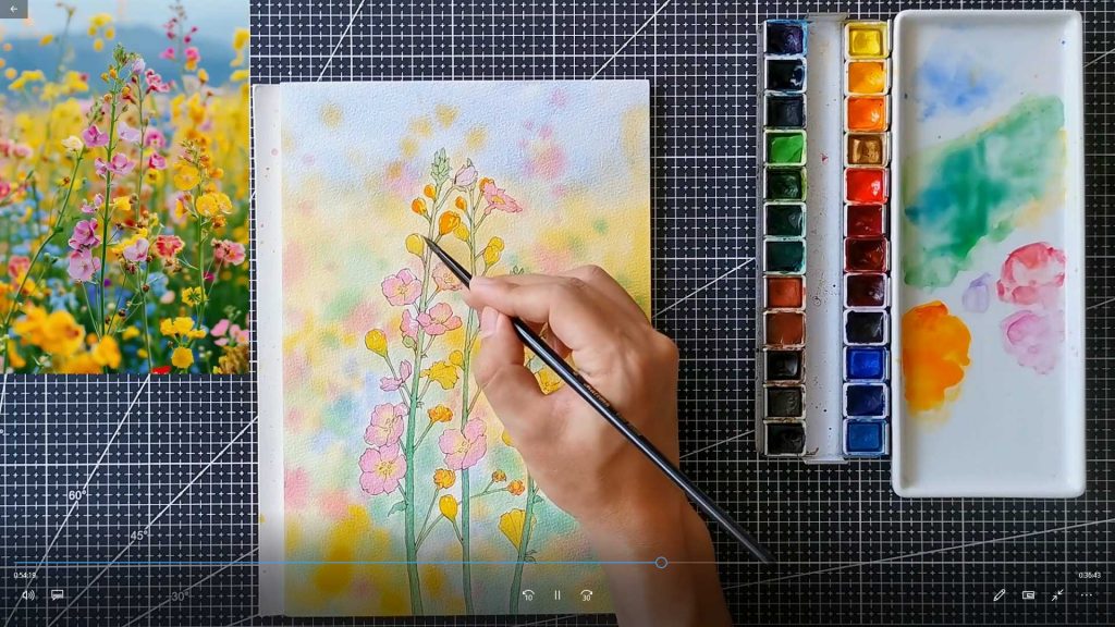 图片[2]-拓山明钢笔淡彩课程合集（画质清晰带课件）-怪豆资源