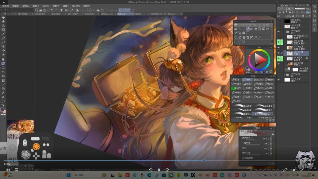 图片[4]-E丢丢二次元厚涂古风胸像第1期2025年（高清画质无素材）-怪豆资源