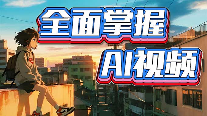 李辰全面掌握AI视频2025年（高清画质带素材）-怪豆资源