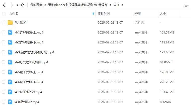 图片[2]-野狗Blender影视级零基础速成班EVO升级版（高清画质带素材）-怪豆资源