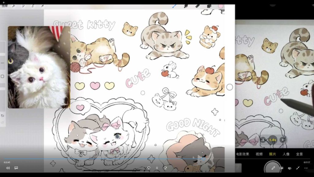 图片[3]-佳儿超萌小动物插画课2025年（画质清晰带笔刷）-怪豆资源