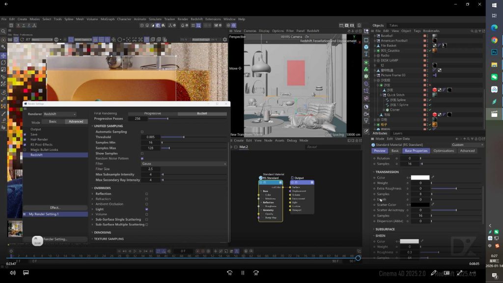 图片[4]-ZzzDR C4D+RS渲染课程2025年（高清画质带素材）-怪豆资源