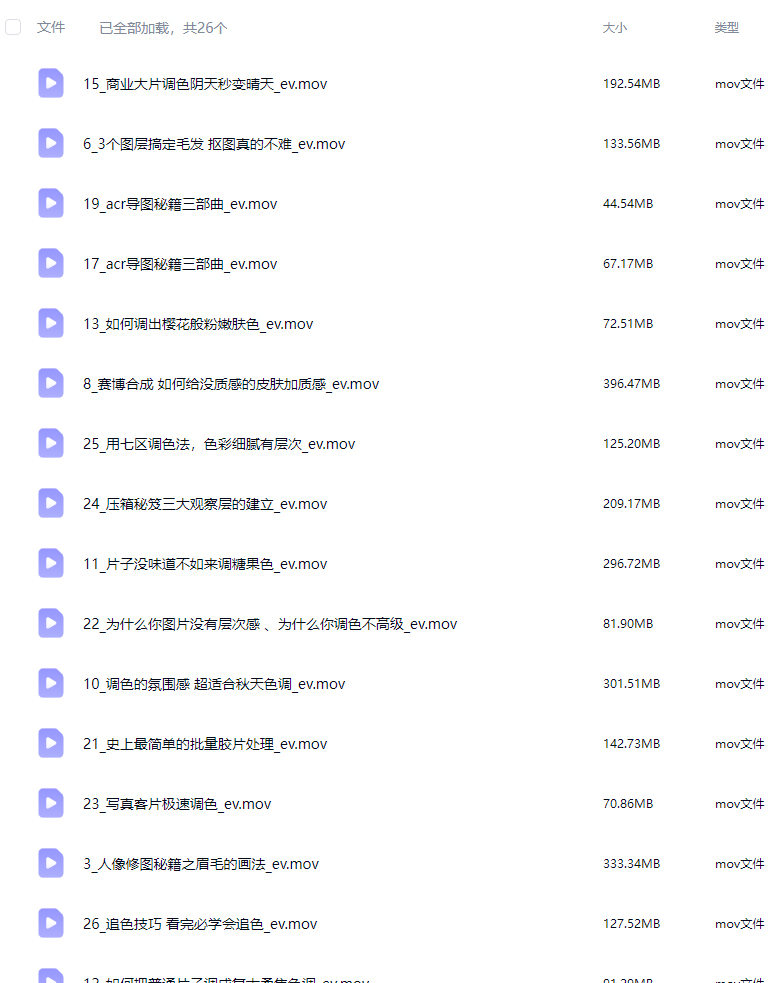 图片[1]-刘杨灵动商业人像精修+调色实操课2023【画质高清只有视频】-怪豆资源