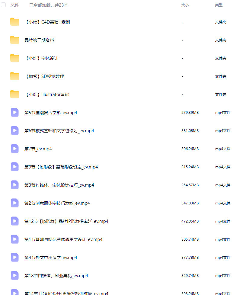 图片[1]-木松子旭品牌设计综合全能班第3期2024年结课【画质高清有素材】-怪豆资源