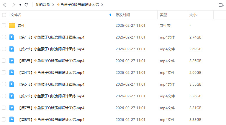 图片[1]-小鱼蛋子Q版房间设计团练2025年（高清画质带课件）-怪豆资源