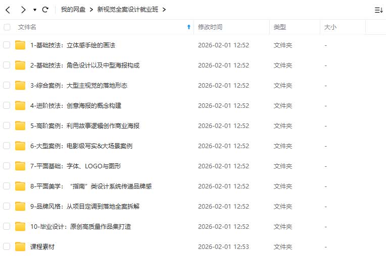 图片[2]-CFun新视觉全案设计就业班（高清画质带素材）-怪豆资源