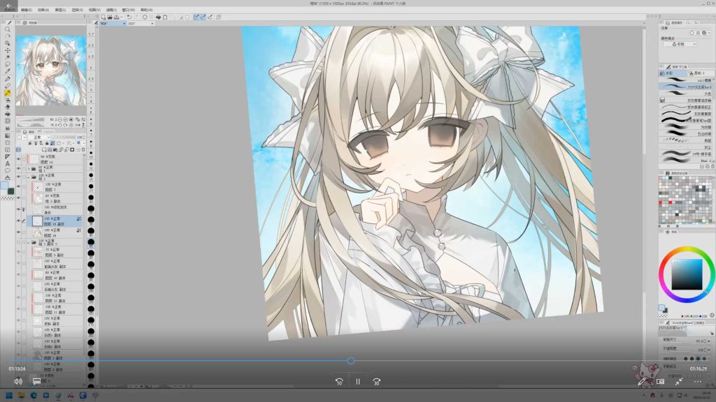 图片[2]-逃逸莓茶日系少女胸像团练第2期2026年（高清画质带课件笔刷）-怪豆资源