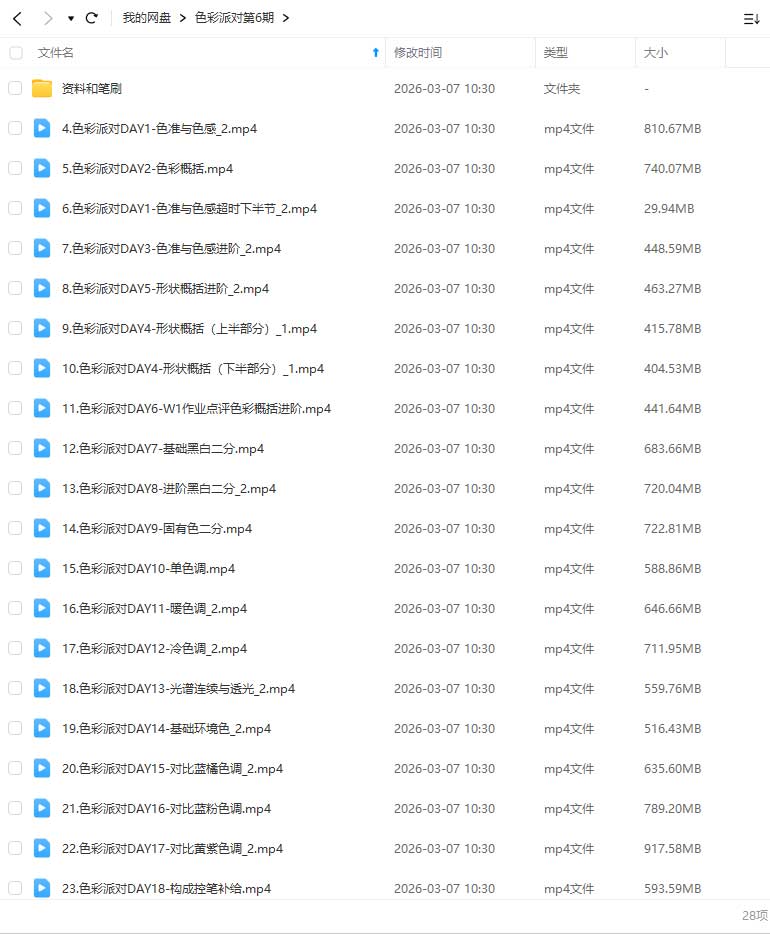 图片[1]-色彩派对第6期2026年（高清画质带课件笔刷）-怪豆资源