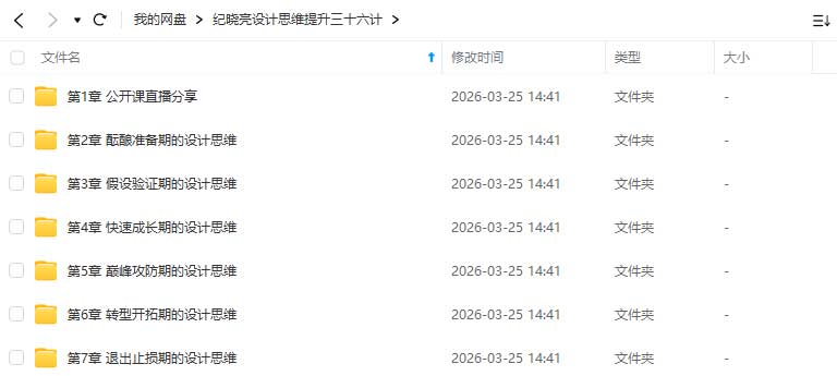图片[1]-纪晓亮设计思维提升三十六计（高清画质无素材）-怪豆资源