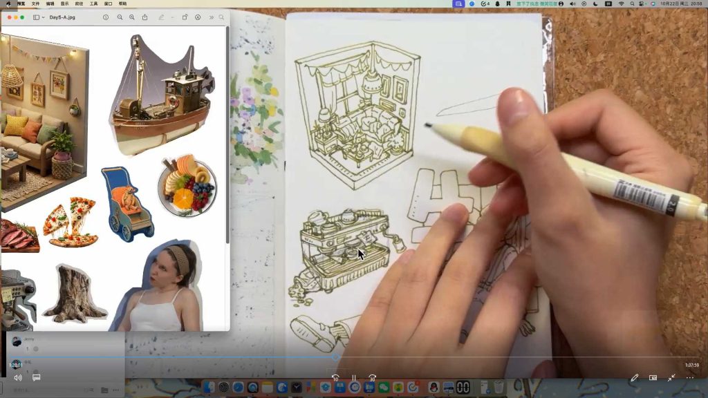 图片[2]-蕙宝手绘涂鸦团练课2025年第2期+第1期（高清画质带课件）-怪豆资源