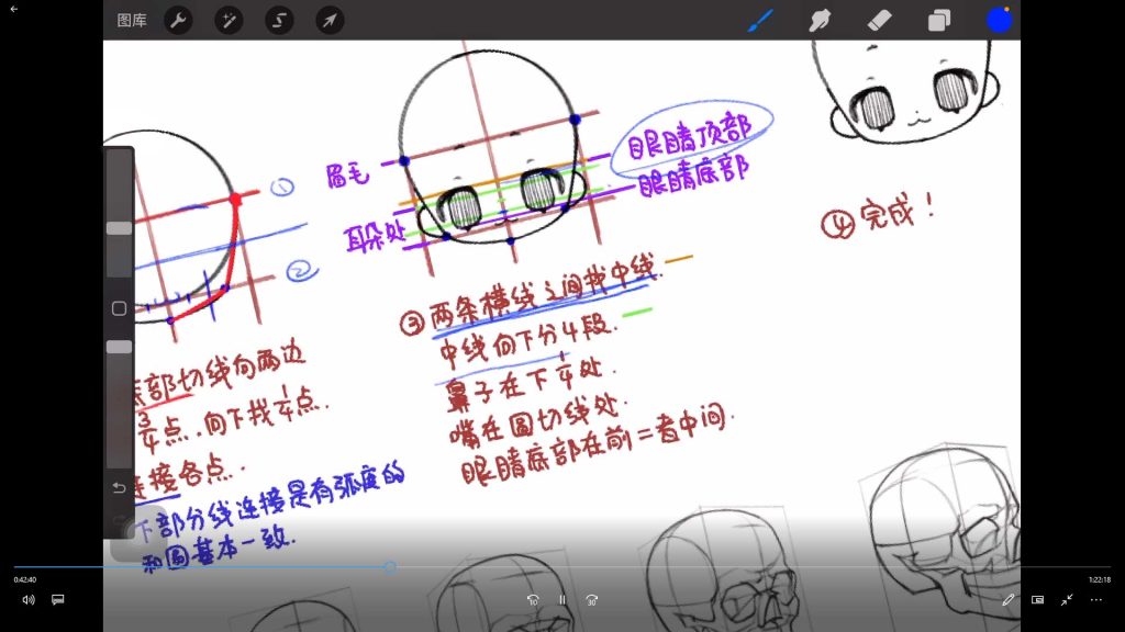 图片[2]-三室两汀Q版人物及正比萌系头像系统课第3期2025年（高清画质带课件笔刷）-怪豆资源