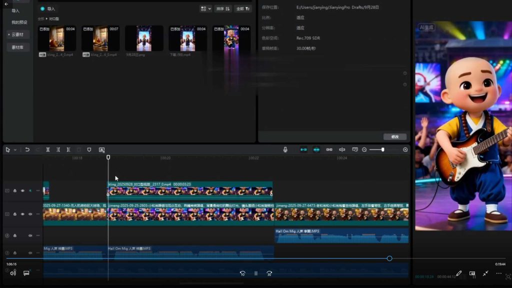 图片[3]-孔明大师兄新手小白如何通过即梦可灵玩转AI短视频2025年（画质清晰无素材）-怪豆资源