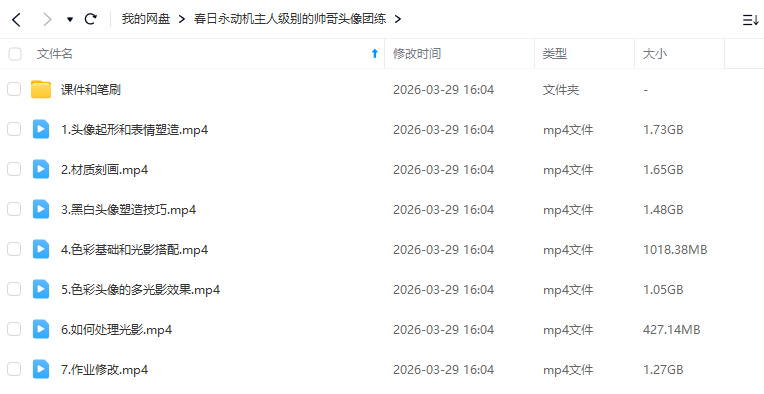 图片[1]-春日永动机主人级别的帅哥头像团练课2025年12月（高清画质带课件笔刷）-怪豆资源