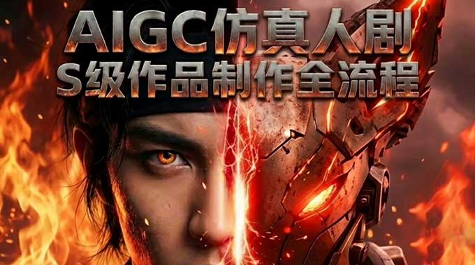 云驿AIGC五仙玄甲S级仿真人剧制作全流程2026年（画质清晰带素材）-怪豆资源