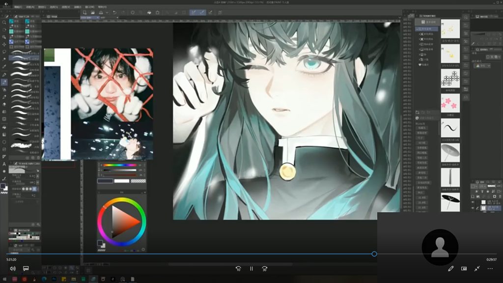 图片[3]-春日永动机主人级别的帅哥头像团练课2025年12月（高清画质带课件笔刷）-怪豆资源
