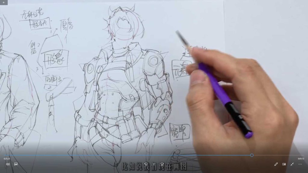 图片[3]-龙二零基础人体动态绘画课2025年（高清画质带素材）-怪豆资源