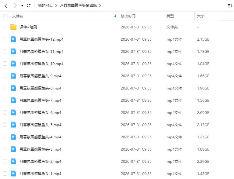 图片[1]-月罪氛围摸鱼头像团练2026年7月（高清画质带课件）-怪豆资源