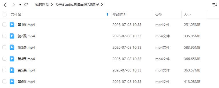图片[1]-【缺】反光Studio思维品牌7.0课程2026年（画质清晰无素材）-怪豆资源