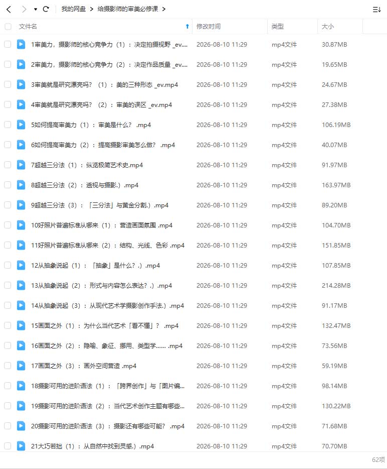 图片[1]-给摄影师的审美必修课（画质清晰带素材）-怪豆资源