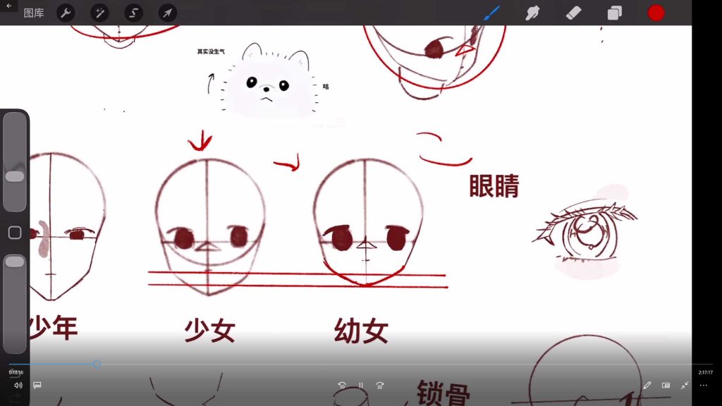 图片[2]-孔碧婷青春微甜半厚涂头像团练第1期2026年（高清画质带课件笔刷）-怪豆资源