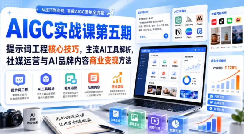 刺猬星球·AIGC实战课第五期-怪豆资源
