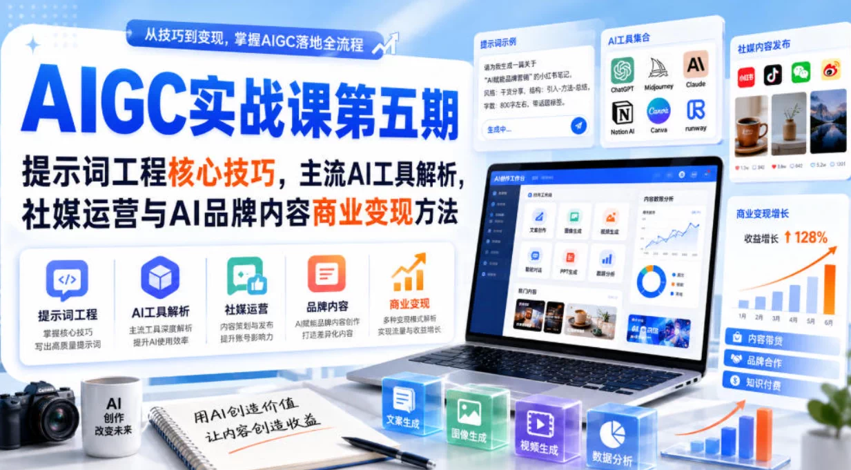 图片[1]-刺猬星球·AIGC实战课第五期-怪豆资源